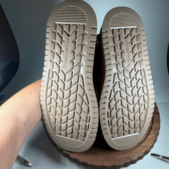 Koolaburra by UGG Koola Ultra Mini Platform Chestnut Suede Boots Women’s 10 - Picture 7 of 9